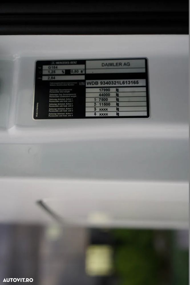 Mercedes-Benz ACTROS 1841 / SISTEM HIDRAULIC / IMPORTAT / CONTRACT DE REPARAȚIE POST-SERVICE - 33