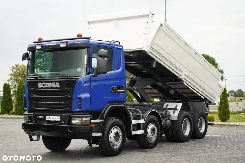 Scania G 480 / 8x4 / WYWROTKA DWUSTRONNA / HYDROBURTA / MANUAL - 1