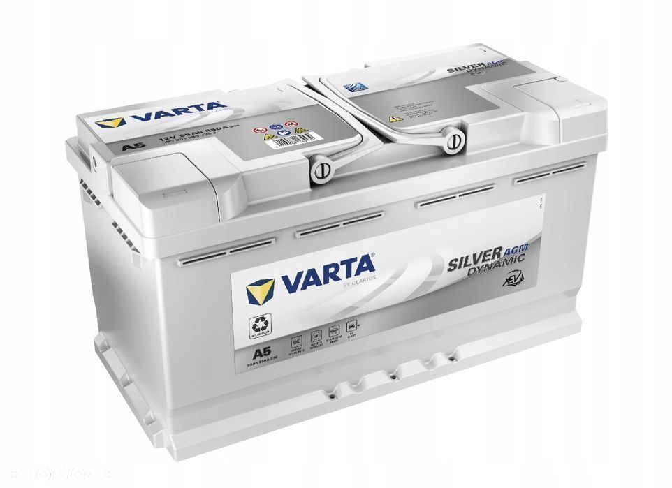 Akumulator VARTA Silver Dynamic A5 G14 95Ah 850A START&STOP AGM - 1