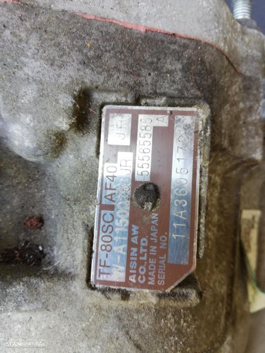 Caixa Velocidades automática Opel Meriva 1.7DTR (A17dtr) ref: Aisin AF40 55565585 TF-80SC - 4