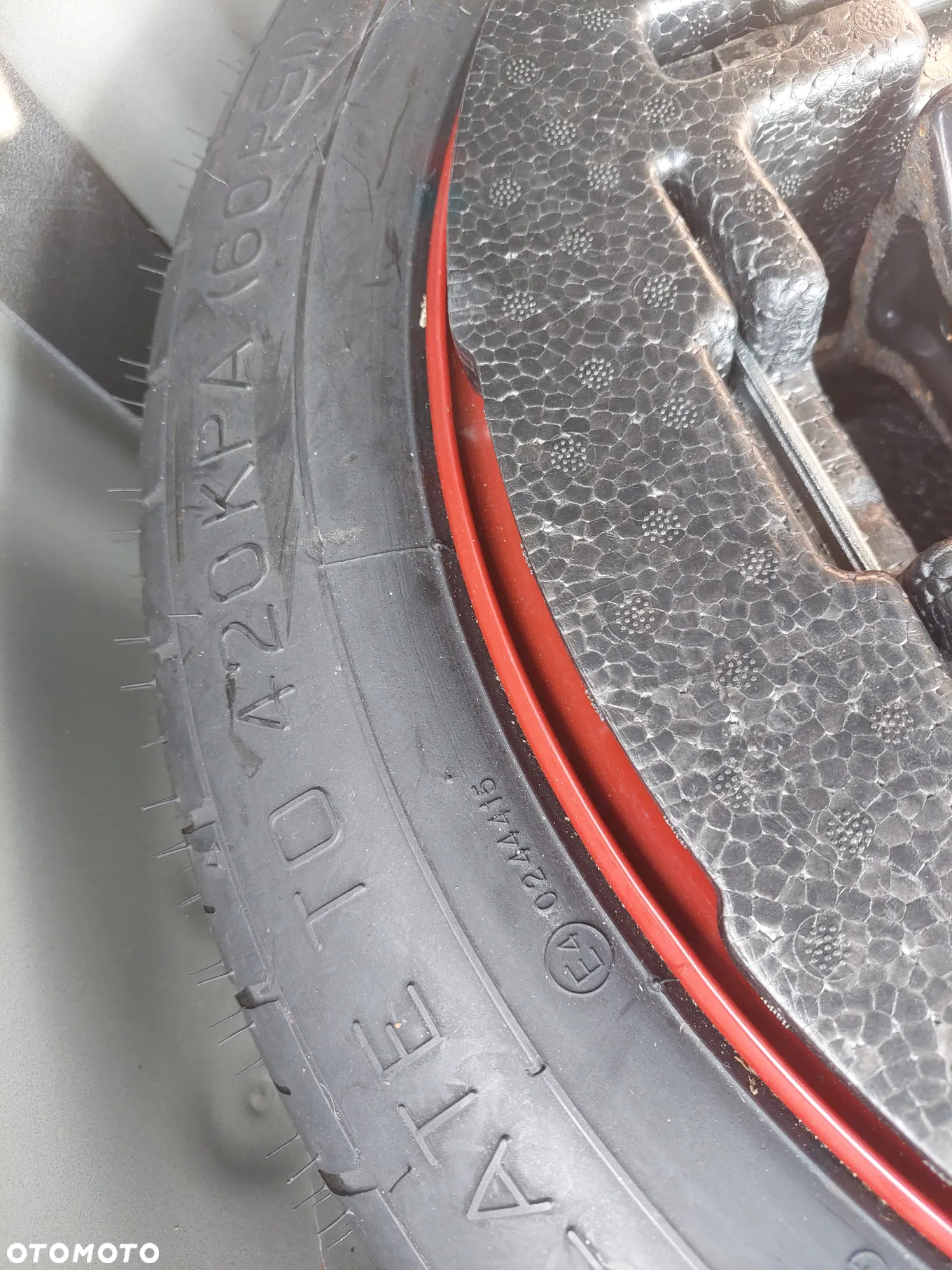 Hyundai I40 Koło zapasowe dojazdówka zestaw naprawczy - 3