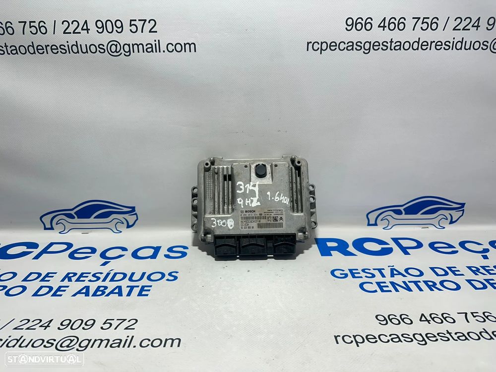 .Centralina Motor Bosch Original PSA Peugeot Citroen 1.6 HDi 9666986680 0281013334 2006 - 2017 - 4