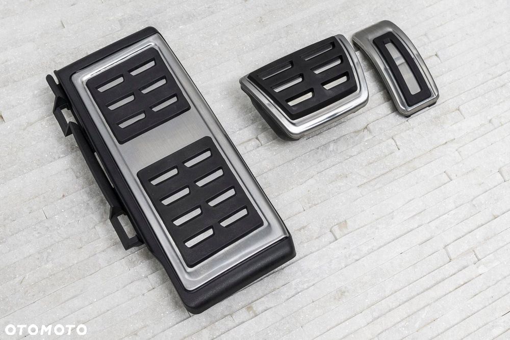 volkswagen automat nakładki na pedały nakładane komplet - 4