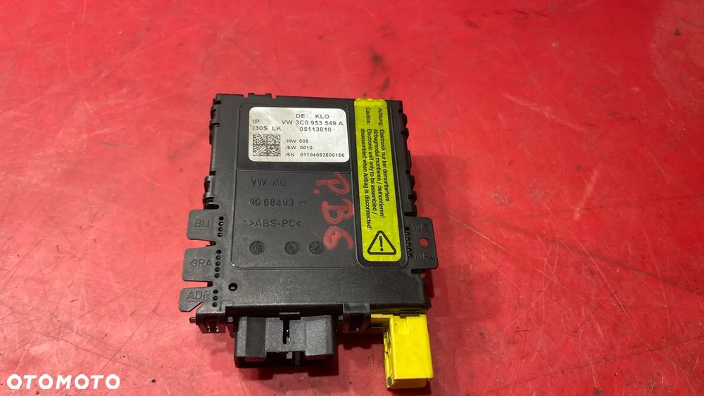 Czujnik kąta skrętu Volkswagen Passat B6 3C0953549A - 2
