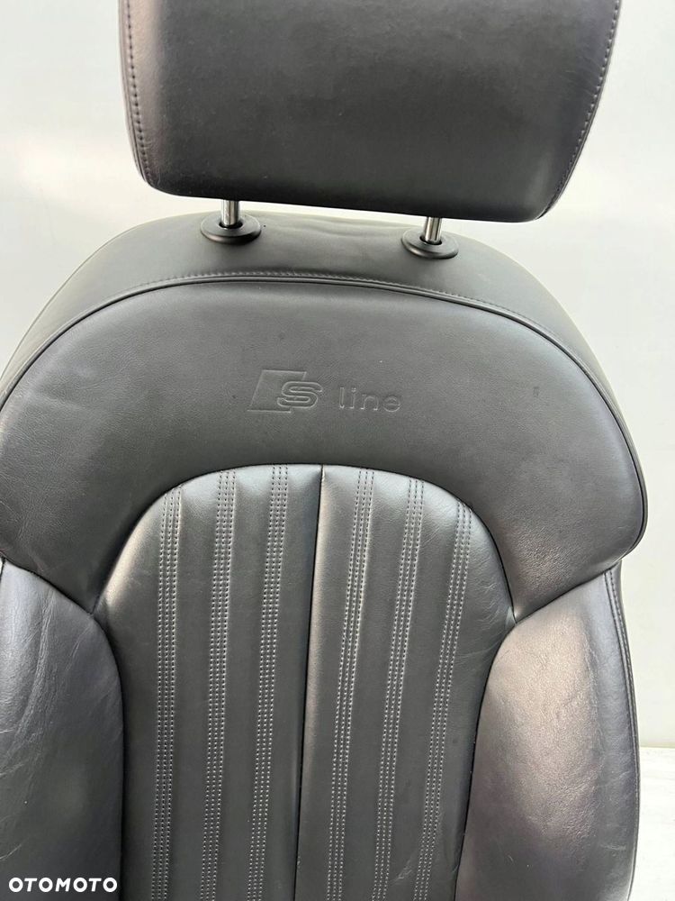 Komptel foteli z boczkami S-line, grzane skóra schowki Audi A7 S7 4G - 3
