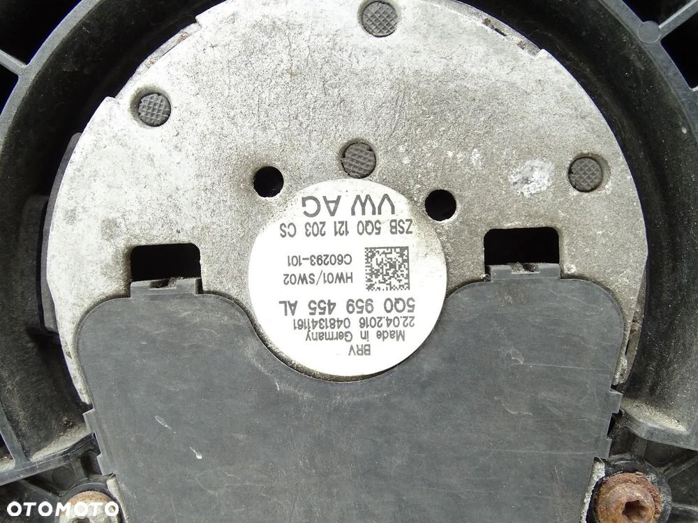 PAS PRZEDNI KOMPLETNY CHŁODNICE BELKA CLH CXX SEAT LEON III 1.6 TDI 12-16r - 12