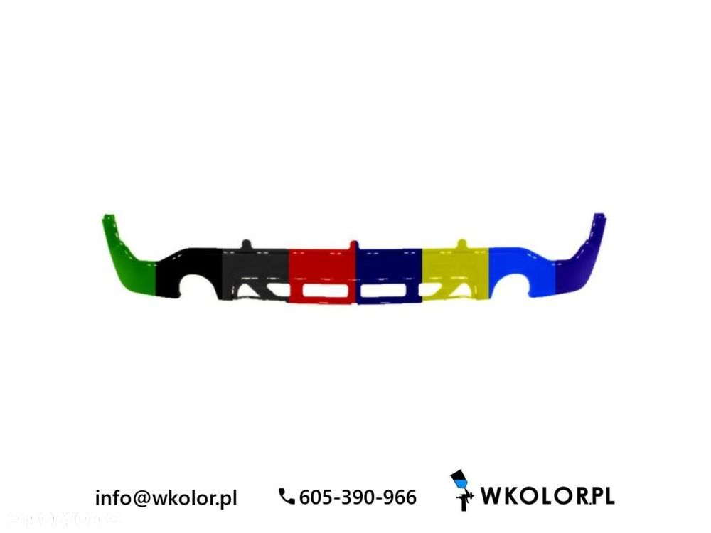 NOWY ZDERZAK MINI MINI COUNTRYMAN 2017- LAKIEROWANY W KOLOR - 1