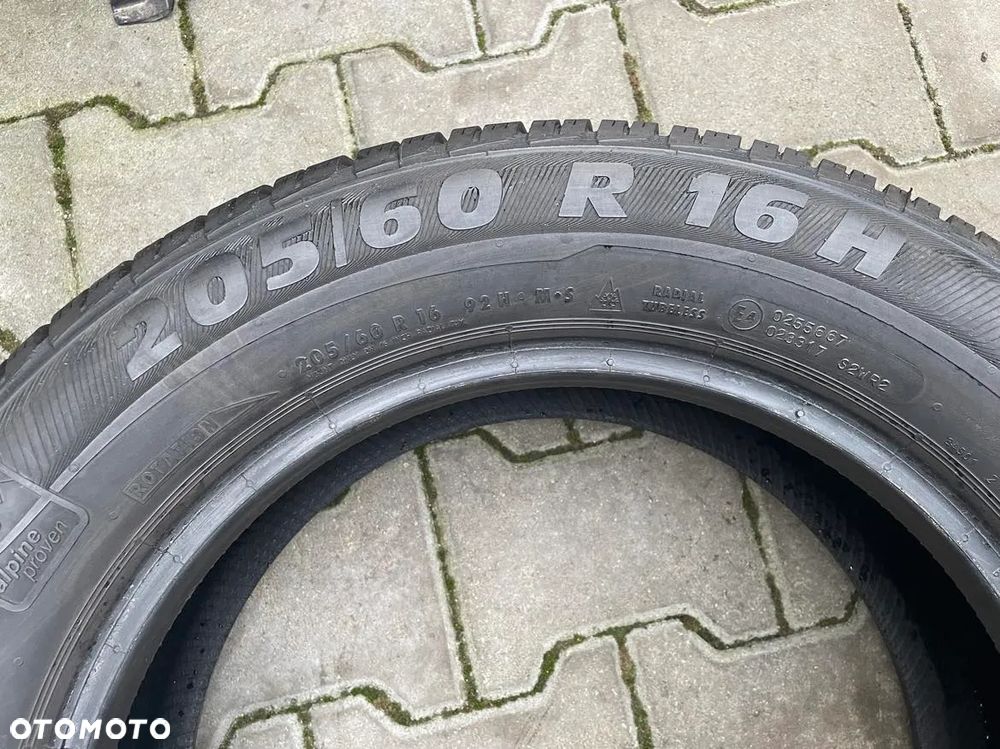 205/60R16 Semperit Opony Zimowe 2szt. 8mm Montaż - 4
