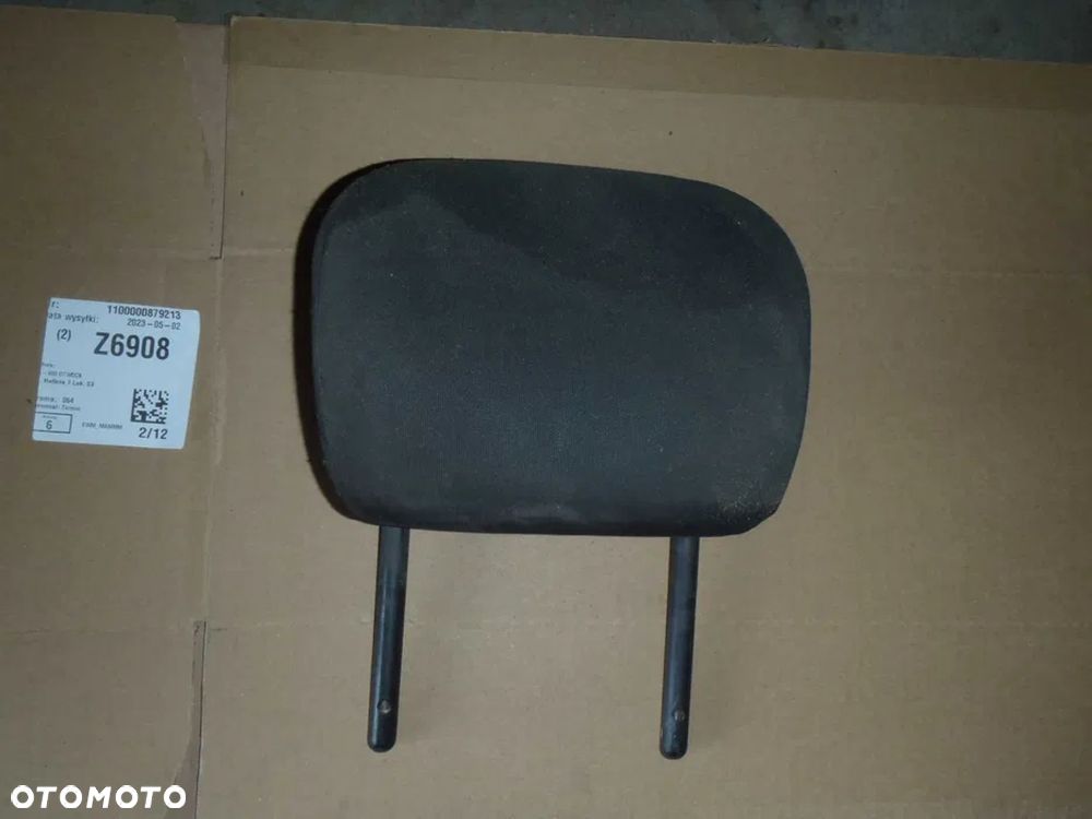 zagłówek zagłówki fotela przedniego fotel fotele fiat 500 fiorino Qubo nemo bipper fiat 126p 126 p maluch - 6