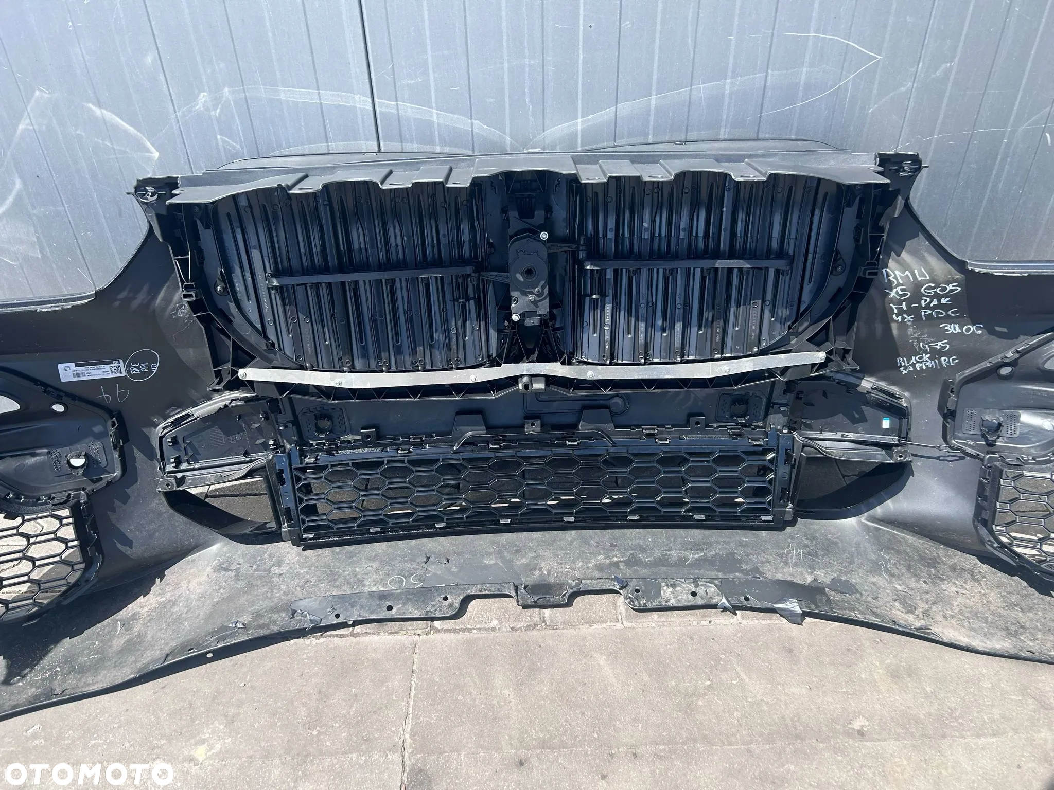 BMW X5 G05 M-Pakiet Zderzak Przód Przedni 4xPDC Black Sapphire 475 komplet - 2