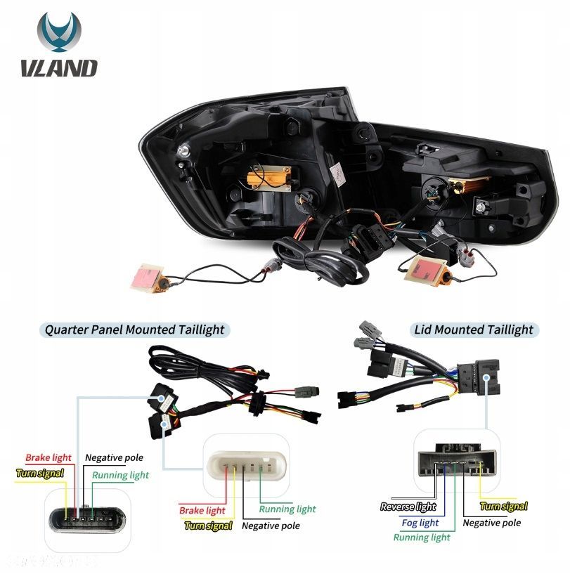 Lampa tyl na kpl Oled Led GTS-look Animacje Bmw 3 f30 2011-2018 Lift - 8