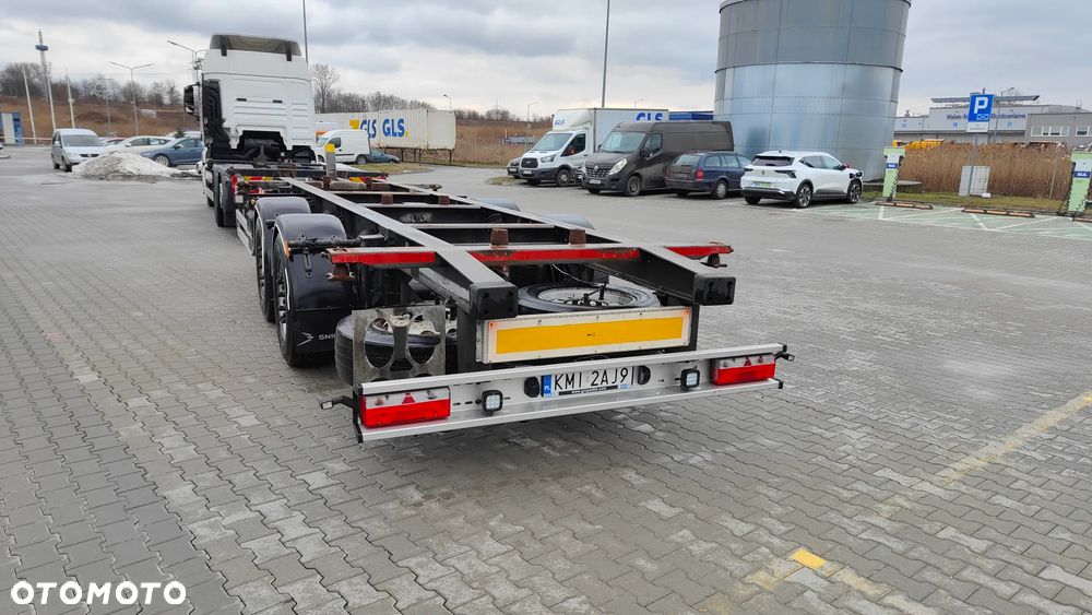 Gniotpol Przyczepa Tandem BDF Rama Ocynk - 3
