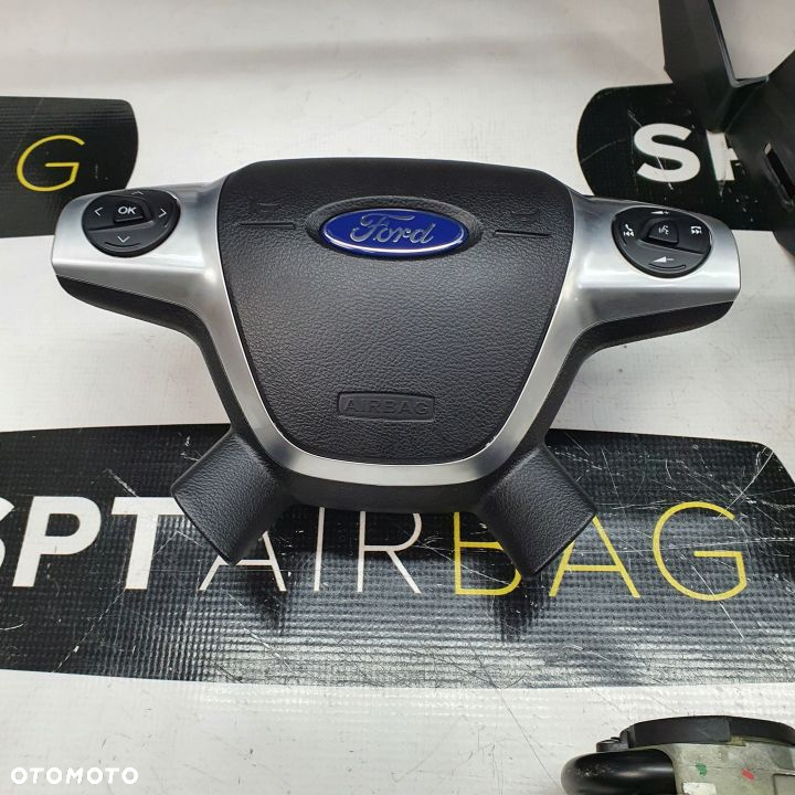 FORD KUGA MK2 DESKA ROZDZIELCZA KONSOLA KOKPIT PULPIT PODUSZKI AIRBAG AIR BAG PASY KIT SET - 6