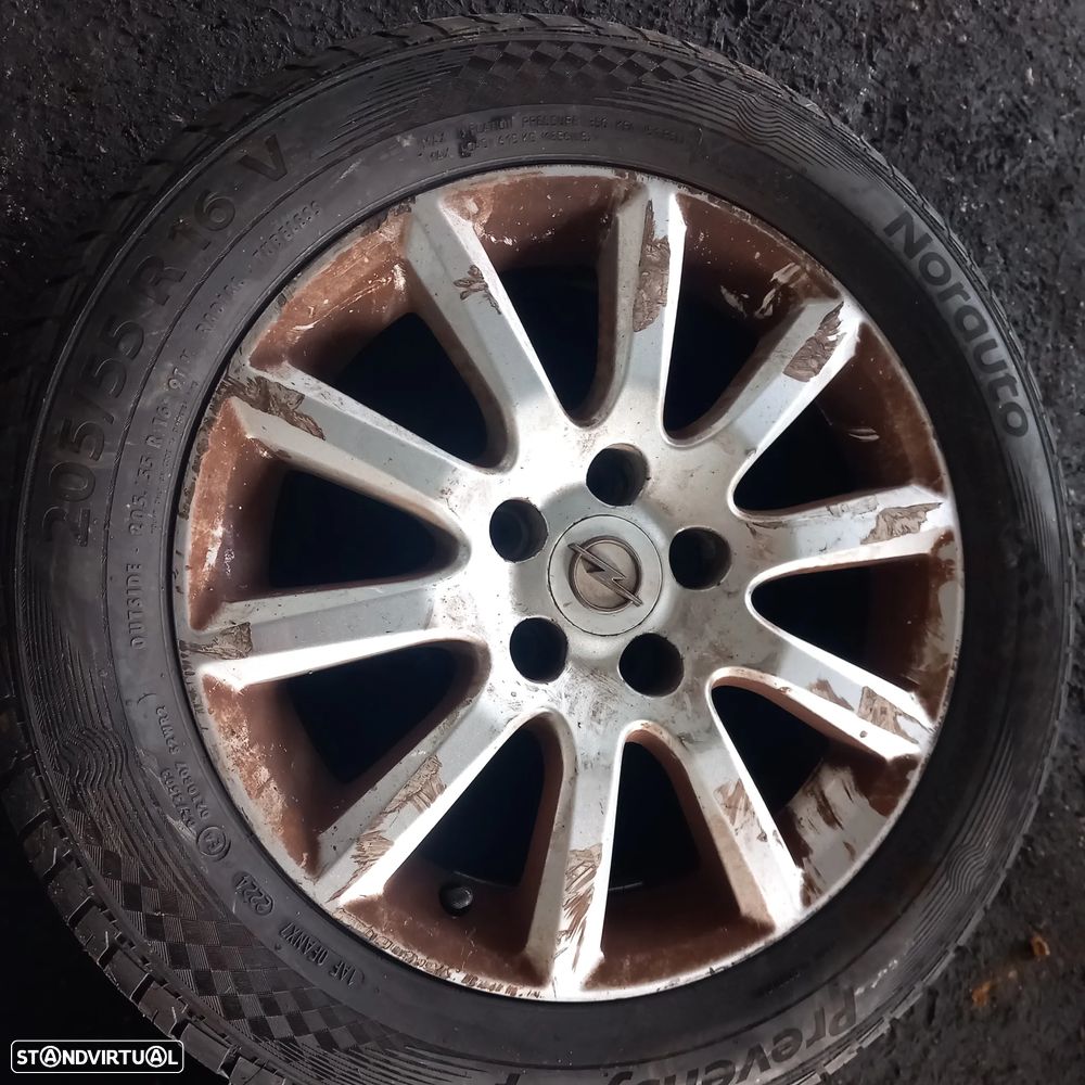 Conjuntos Jantes 16 Opel Astra H com pneus 205 55 16 - 5