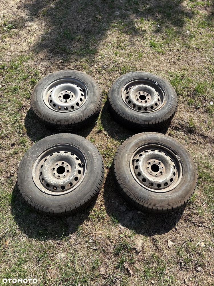 Opony letnie Falken 155/80 R13 + felgi stalowe 4x98 | Fiat Panda | 2021r | stan bdb - 1