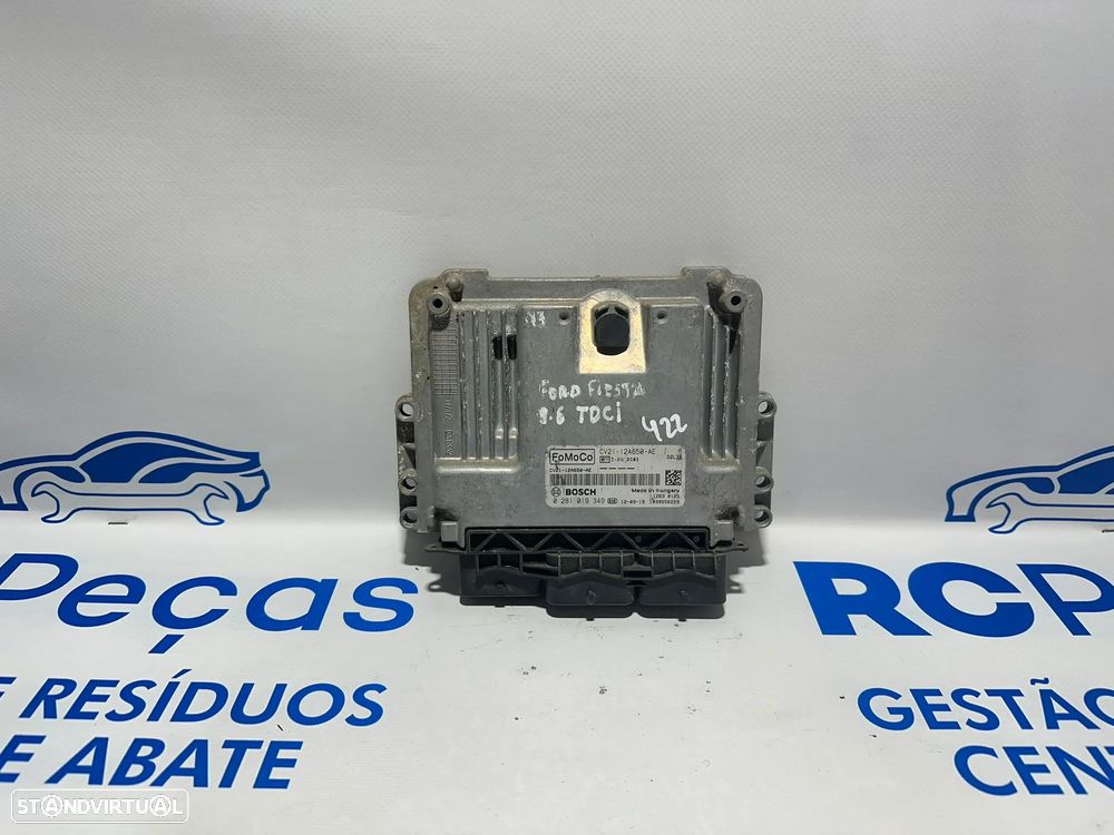 .Centralina Motor Bosch Ford 1.6 TDCi CV2112A650AE 0281019349 2009 - 2017