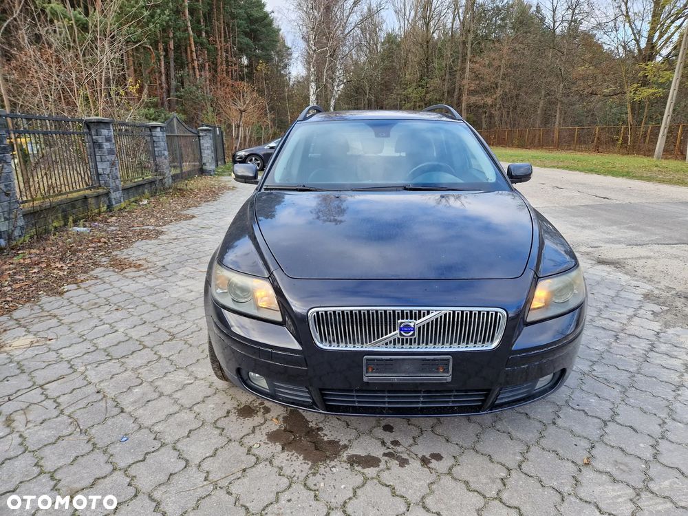VOLVO V50 S40 MASKA ZDERZAK BŁOTNIK DRZWI LUSTERKO XENON  452-46 2.5T 220KM AWD MANUAL 2004-2012 - 2