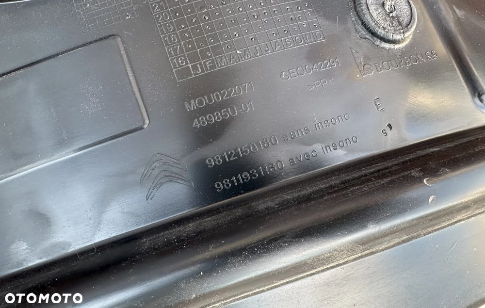 Nadkole Przód Przednie Prawe Citroen C3 III Oryginał - 7