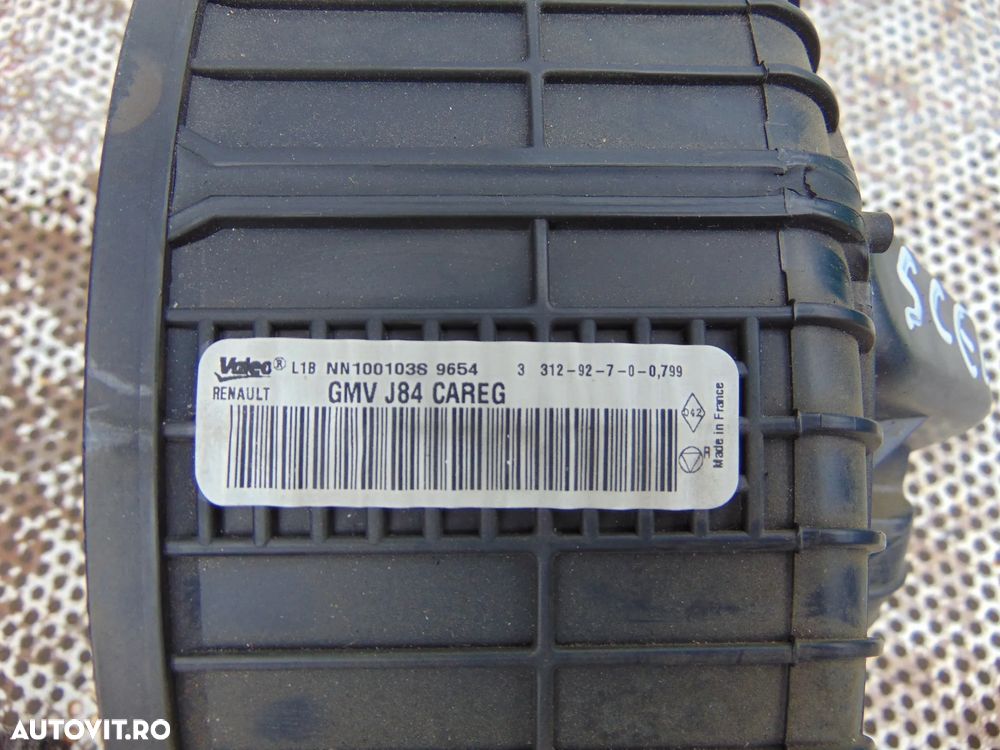 Motoras aeroterma Renault Scenic 2 an 2003-2009 - 4