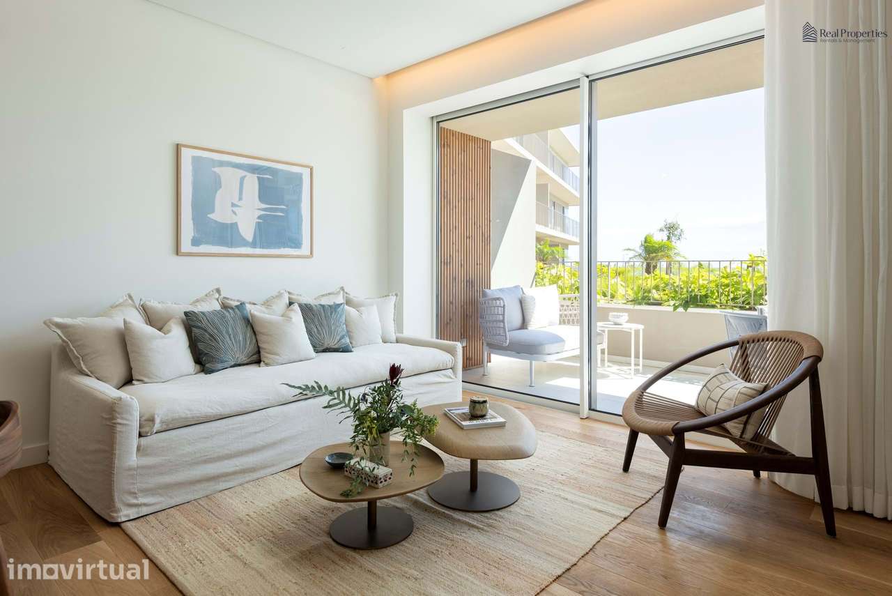 Luxo à Beira-Mar – Apartamento T2  Mobilado no Exclusivo Horizon Ocean - Grande imagem: 4/44