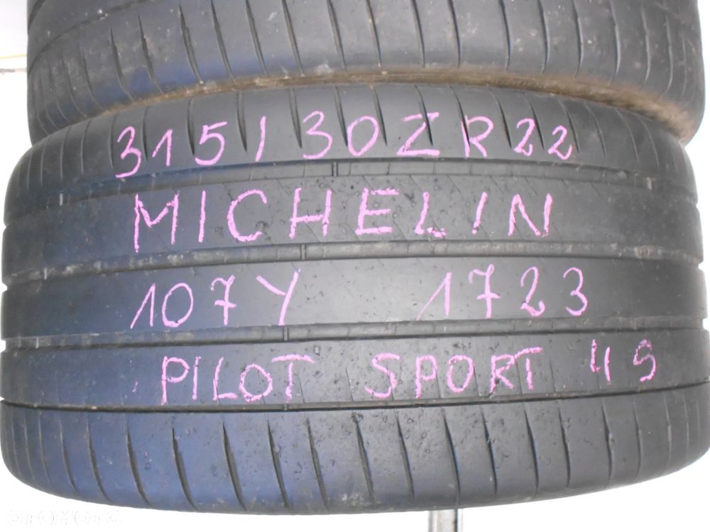 OPONY 315/30R22 MICHELIN PILOT SPORT 4S DOT 1723 5.5MM - 3