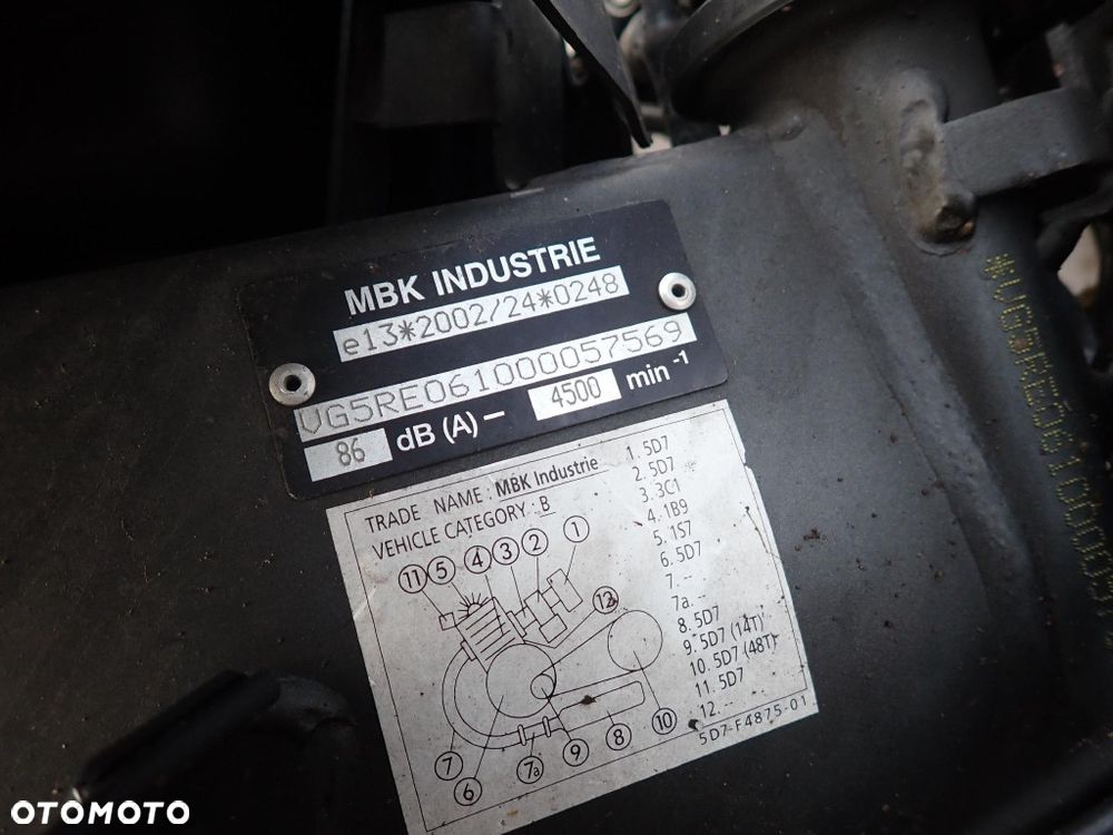 CZĘŚCI - Yamaha Yzf-r125 YZF R125 125 2013r. INDEX - 9875 - 10