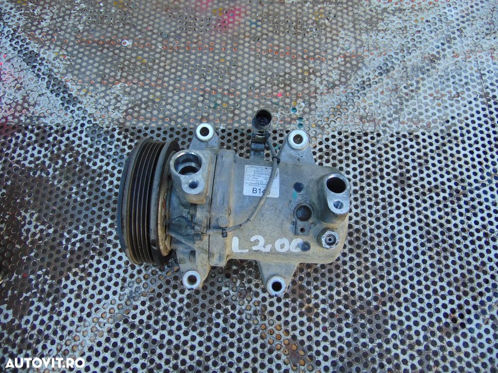 Compresor clima Mitsubishi l200 Fiat Fullback 4n14 2.2 2.4 did cod 7813b146 - 5