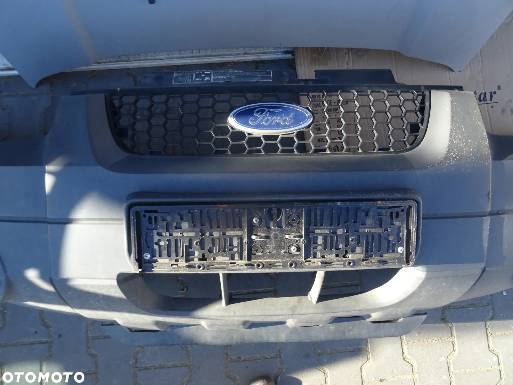 FORD MAVERICK LIFTING GRILL ATRAPA LOGO ZDERZAK PRZEDNI PRZOD  STAN BDB WARTO PYTA CZESCI ROZNE - 3