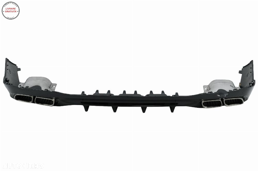 Difuzor pentru bara spate Mercedes C Class W206 S206 Sport Line (2021+) C63 Design- livrare gratuita - 4