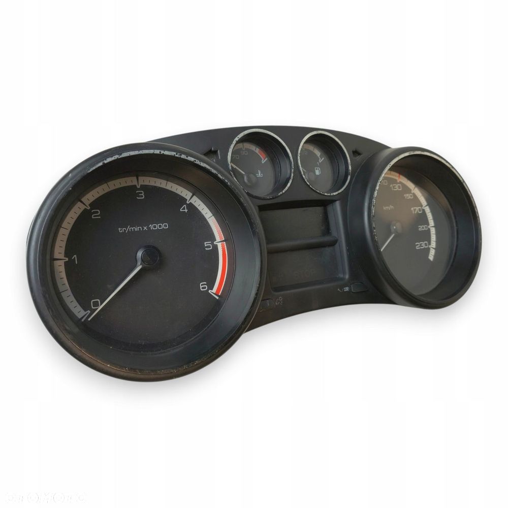 LICZNIK ZEGARY 9665107480 Peugeot 308 I 1.6 2.0 HDI Diesel europa 07-13 - 6