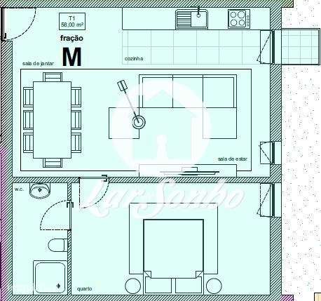 Apartamento T1 em Barcelos - Grande imagem: 4/18