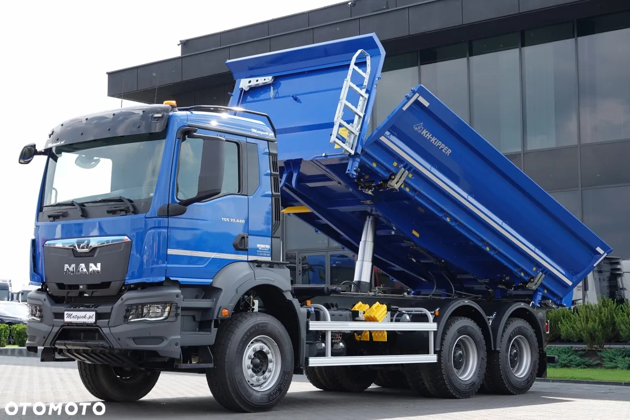 MAN TGS 33.440 / 6X4 / WYMIEŃ SWÓJ STARY NA NOWY / WYWROTKA 3 STRONNA / HYDROBURTA / BORDMATIC / KH-KIPPER / FABRYCZNIE NOWY / DOSTĘPNY OD RĘKI - 2