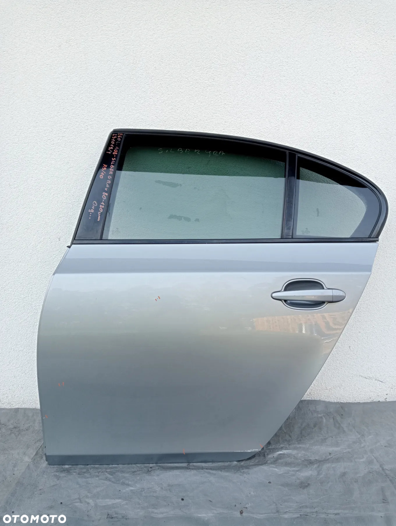 BMW E60 DRZWI  A08 SILBERGRAU - 8