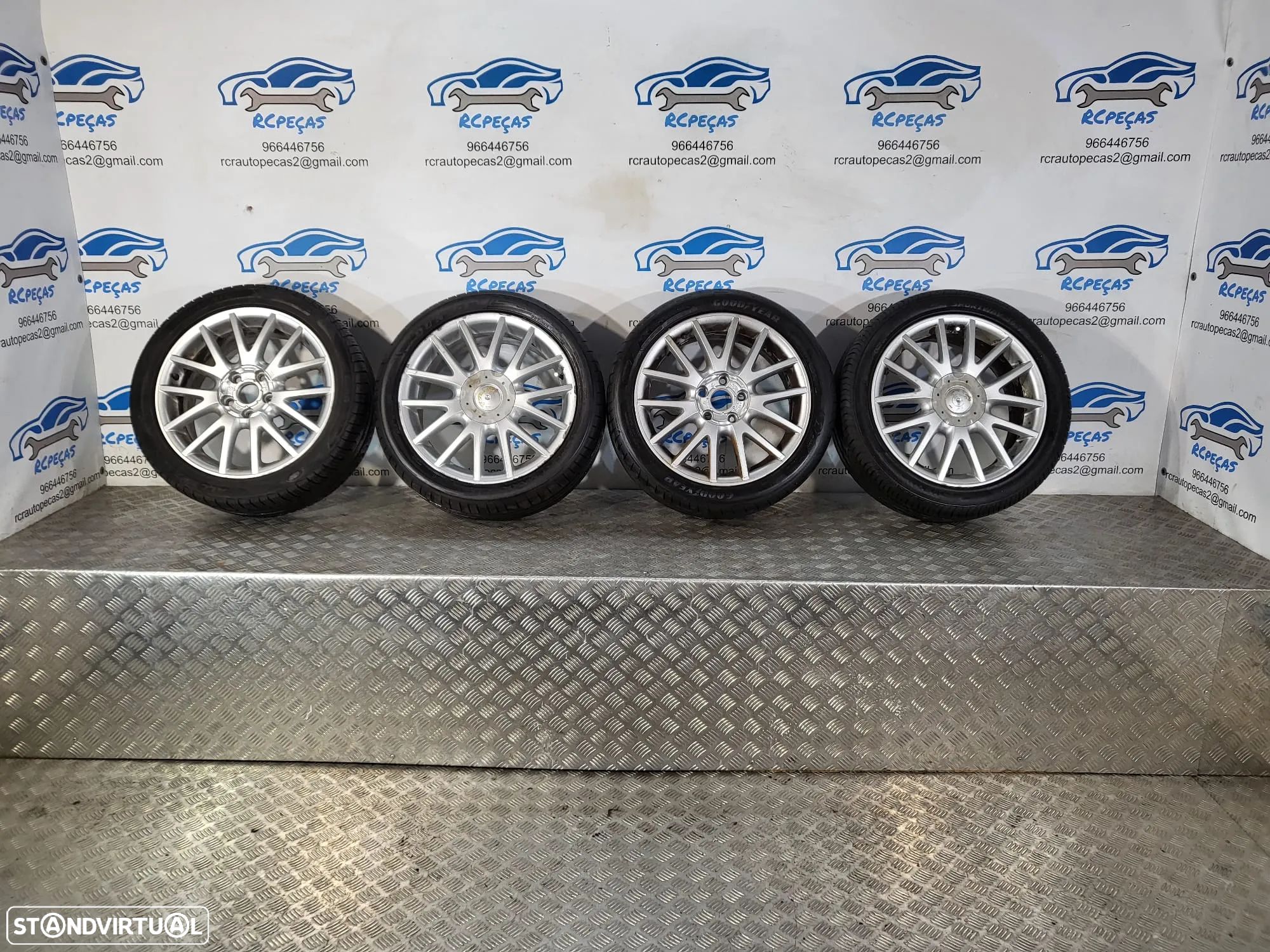Conjunto Jantes 17 Originais VW Golf 5 Jetta 7J ET54 5x112 1K0601025AN - 1