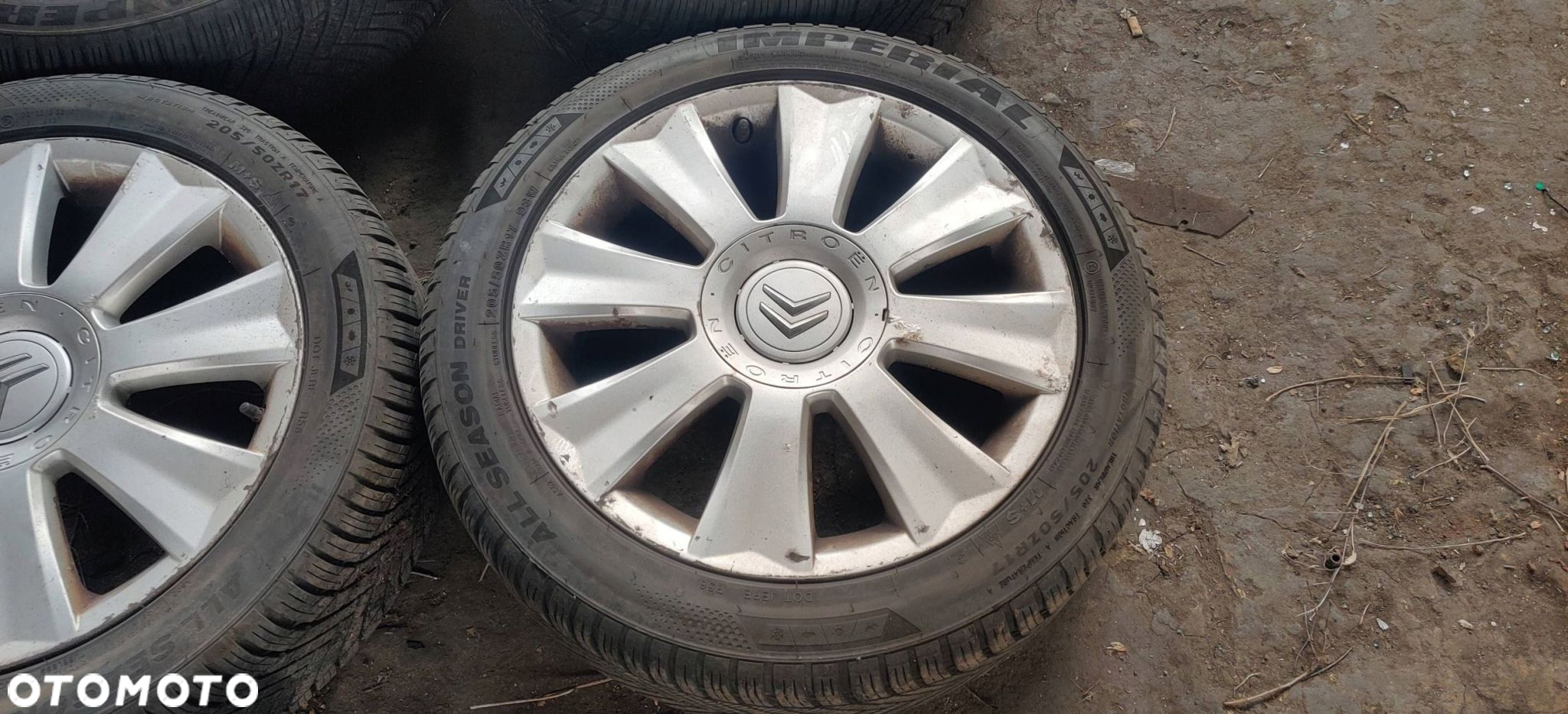 Citroen C4 I 2006 Felgi aluminiowe R17 bez opon - 10
