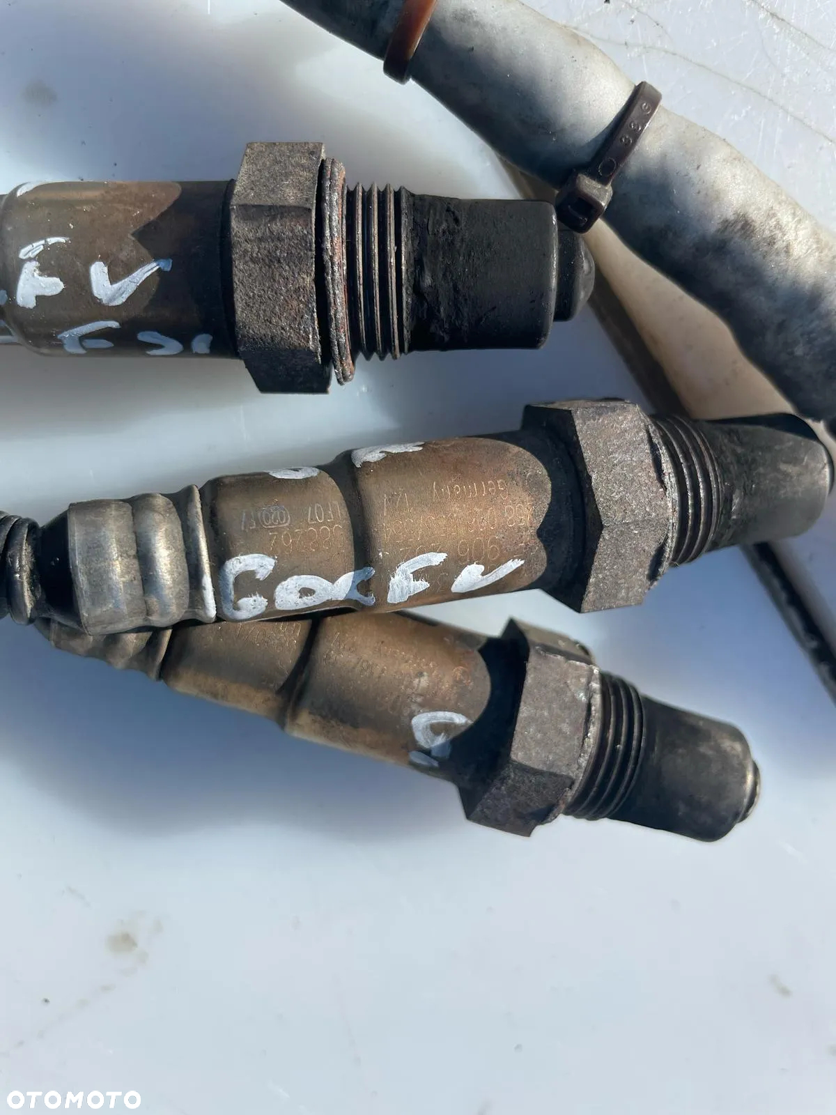 SONDA LAMDA SONDY KOMPLET VW GOLF V AUDI A3 8P 2.0 FSI 06F906262S 06F906262J 06F906262D 06F906262E - 3