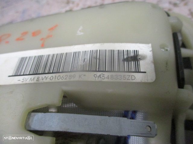 Airbag Banco 96548335ZD PEUGEOT 207 CC 2009 1.6I 150CV 2P CINZA ESQ - 4