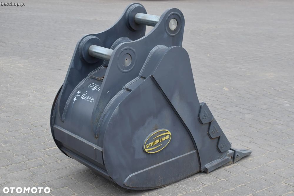 Wąska łyżka kopiąca z zębami Strickland 75 cm złącze typu Miller Ø80 - 3