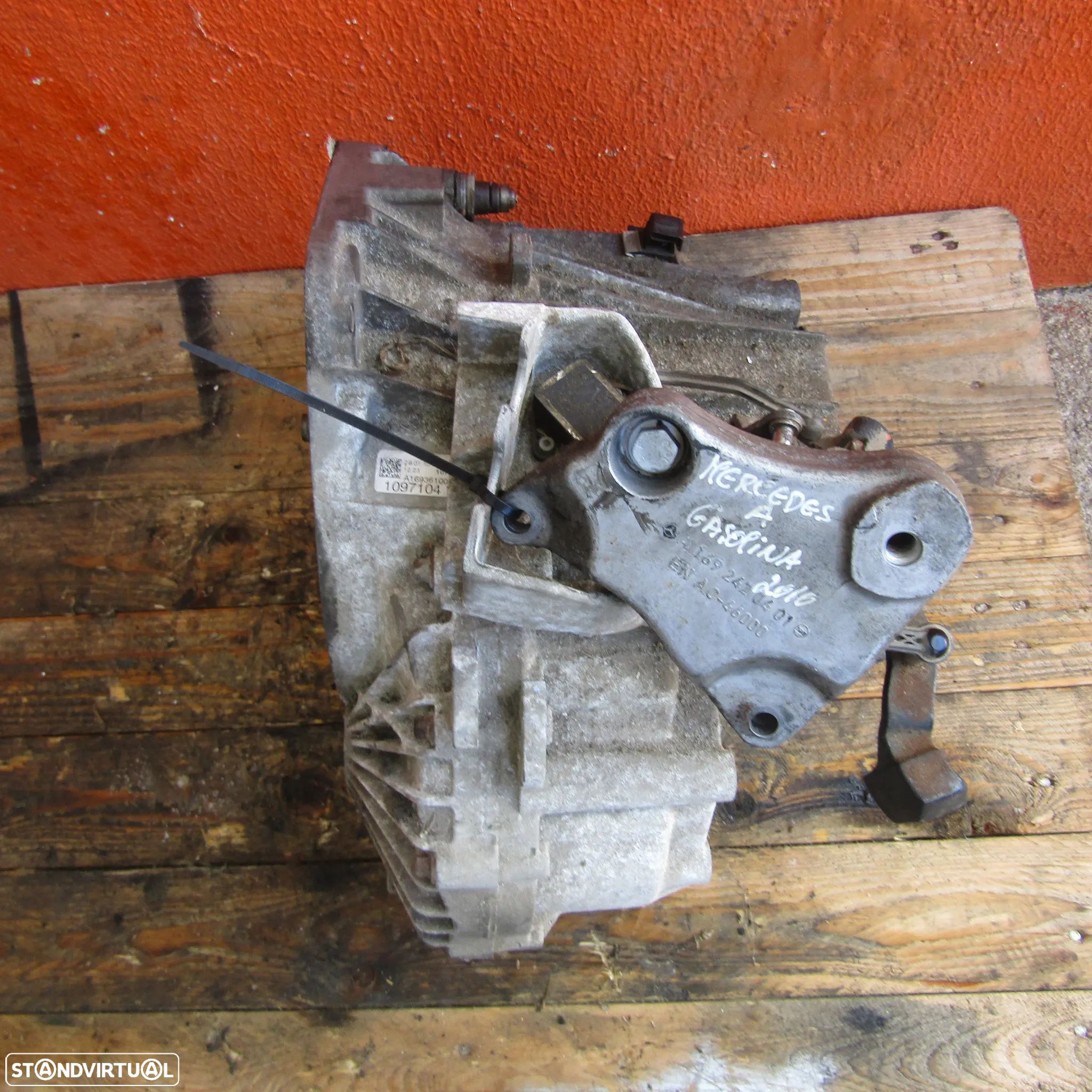 Caixa Velocidades Mercedes Benz Classe A 2010 1.5 Gasolina A1693603800 - 1