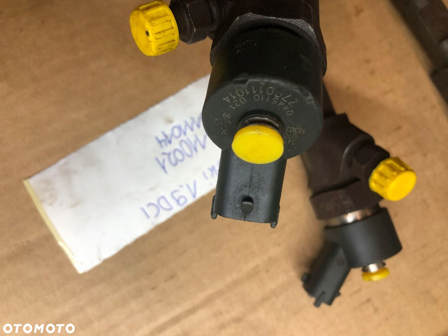 KOMPLET WTRYSKIWACZY RENAULT OPEL 1.9 DCI 0445110021 - 3