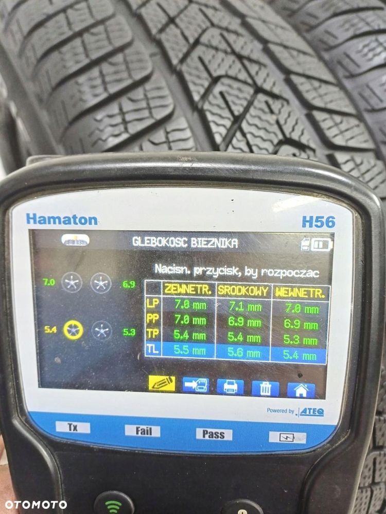 4x 205/60r16 pirelli 2023 opony zimowe 6,5mm 52064 - 9