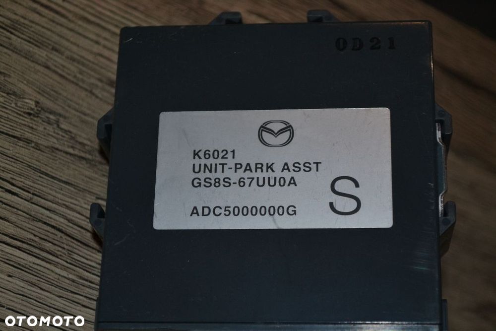 MAZDA 6 GH MODUŁ STEROWNIK CZUJNIKÓW PARKOWANIA PDC GS8S-67UU0A - 2