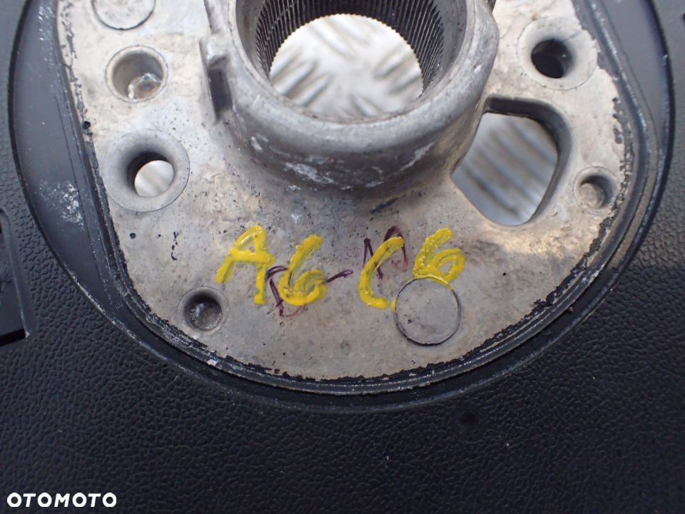 KIEROWNICA MULTIFUNKCJA AUDI A4 A6 AIRBAG SKÓRA RADOM - 5