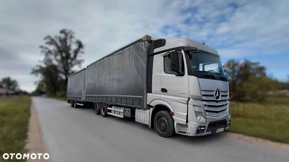 Mercedes-Benz ACTROS TANDEM PRZEJAZDOWY 8.5+7.3  ZAMIANA - 20
