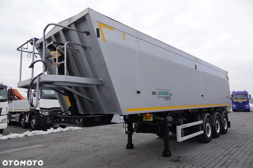 Janmil WYWROTKA / 42 m3 / TYŁ KLAPA / SAF / OŚ PODNOSZONA / ALUFELGI / 2017 ROK - 3