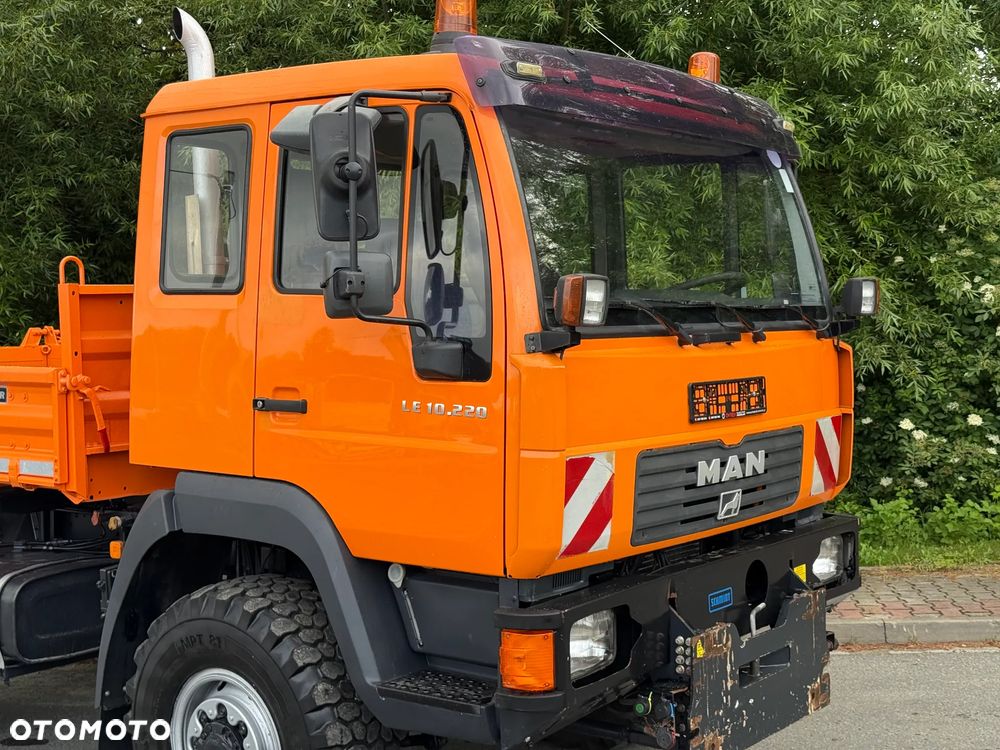 MAN * MAN 10-220 * Kiper Wywrotka Meiller * 4x4 * Zimowe Utrzymanie * Unimog * - 22