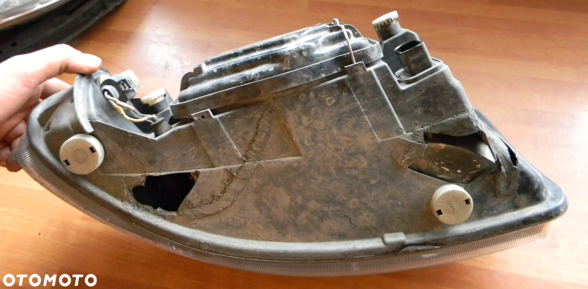 lampa lewa przód szkło klosz SEAT LEON I TOLEDO II  EUROPA - 3