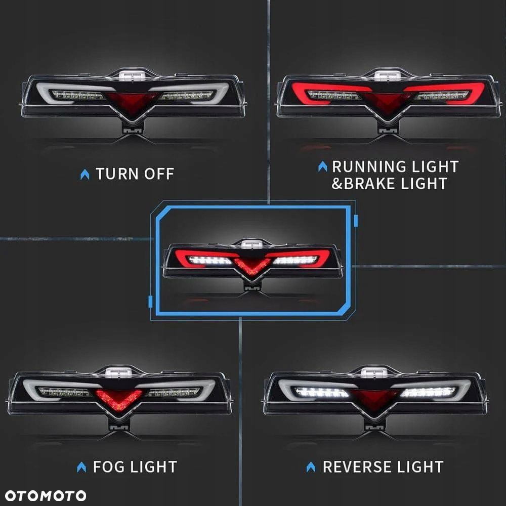 Lampa tyl wsteczna cofania zderzak Vland Led Toyota GT86 GT-86 FRS BRZ - 11