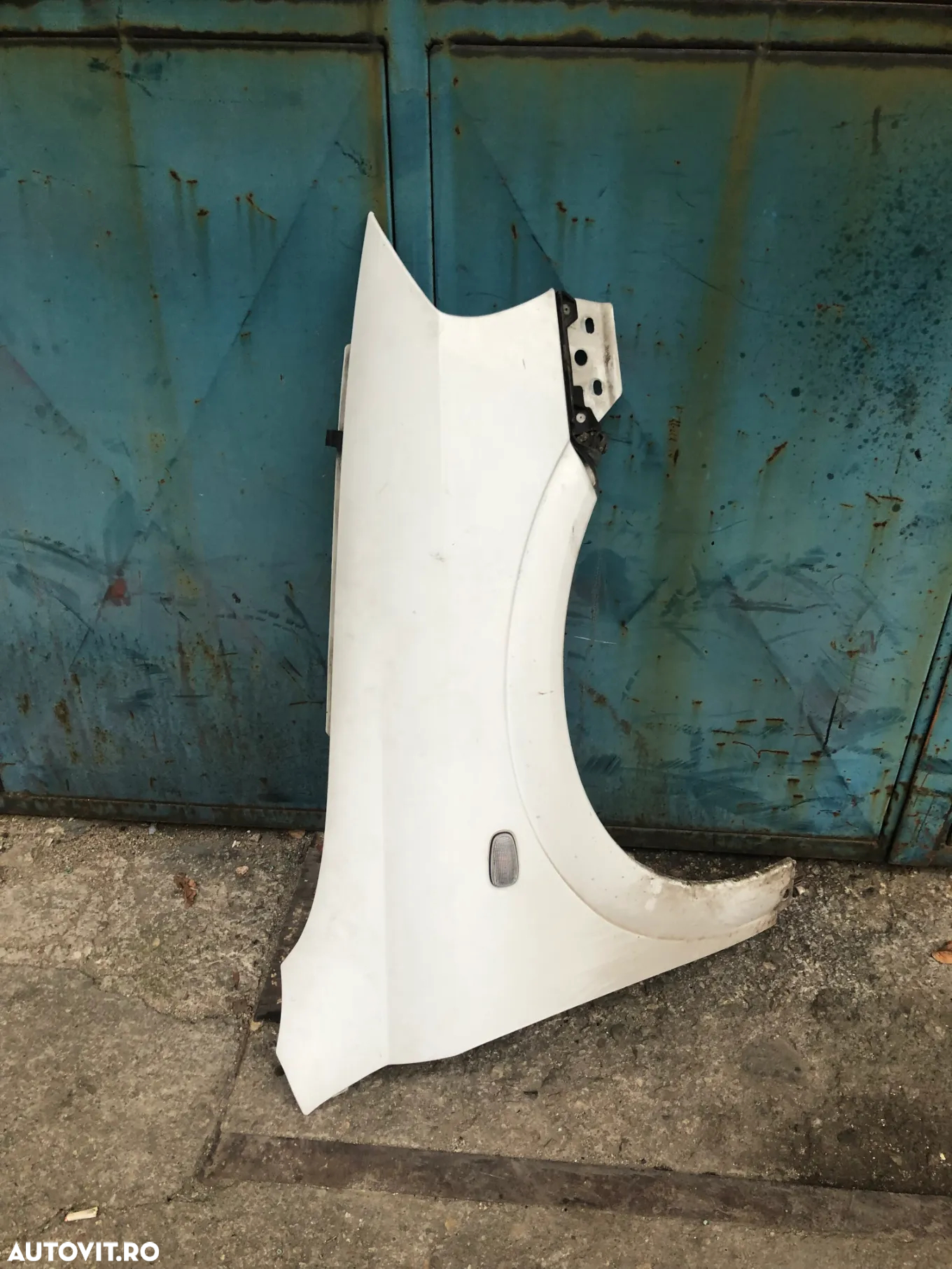 Aripa stanga/Aripa dreapta fata Opel Astra G alb - 5