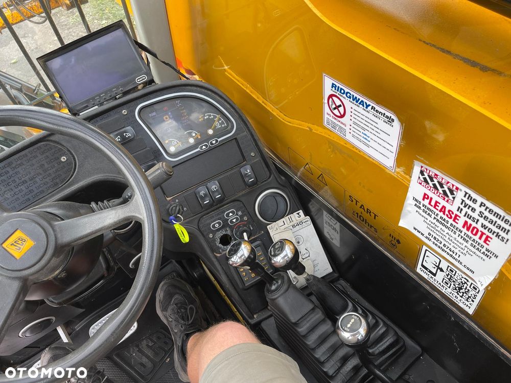 JCB Ładowarka teleskopowa Jcb 540-140 Rok 2019 Stan Perfekcyjny z Niemiec od Dealera Utrzymana IDEALNIE Jak nowa TYLKO 3250 MTG KLIMA KAMERA COFANIA Książki serwisowe 4 Tony 14 Metrowa - 9